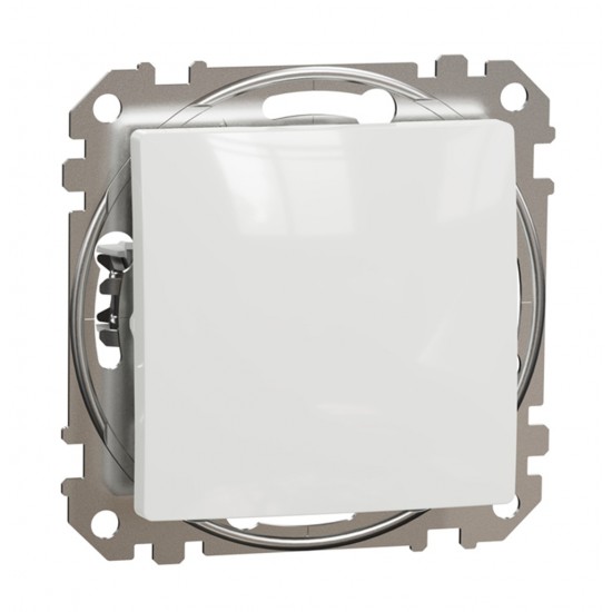 1-pole switch flush-mounted (mech.) white Sedna Design