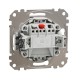 1-pole switch flush-mounted (mech.) white Sedna Design