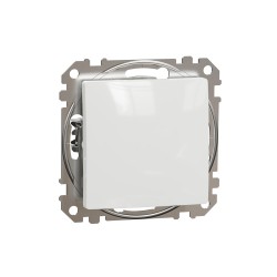Wechselschalter 10AX (Eins.), Weiß, Sedna Design