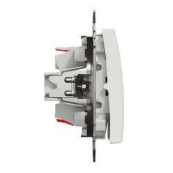 Intermediate switch flush-mounted (mech.) white Sedna Design 