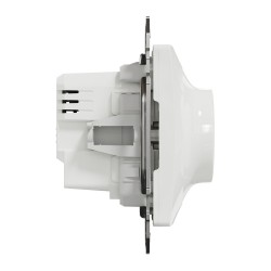 Rotary LED dimmer flush-mounted (mech.) RC / RL 5-200W white Sedna Design