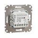 Rotary LED dimmer flush-mounted (mech.) RC / RL 5-200W white Sedna Design