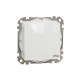 1-way switch (flush-mounted (mech.) white IP44 Sedna Design