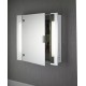 Searchlight Illuminated Bathroom Mirror Cabinet with Shaver Socket, IP44 6560