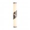 Searchlight LED Bathroom Wall Light, Bronze & Opal Glass IP44 Wrap 77610-37BZ