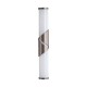 Searchlight LED Bathroom Wall Light, Bronze & Opal Glass IP44 Wrap 77610-37BZ