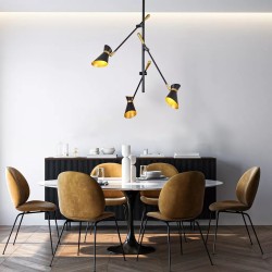 Searchlight ceiling lamp Diablo, 3x4WxLED, 5943-3BG