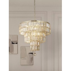 Searchlight chandelier Empire, 5x60WxE14, 1375-5SB