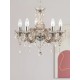 Searchlight chandelier Marie Therese, 5x60WxE14, 1455-5MI