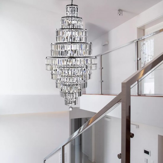Searchlight chandelier Empire, 13x60WxE14, 1500CC