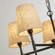 Searchlight chandelier Gothic,5x60WxE14, 30690-5BK