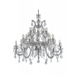 Searchlight chandelier Marie Therese, 30x60WxE14, 3314-30