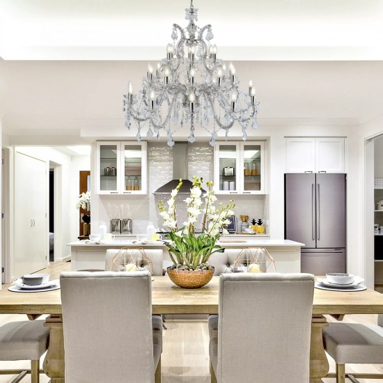 Searchlight chandelier Marie Therese, 30x60WxE14, 3314-30