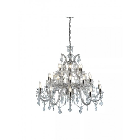 Searchlight chandelier Marie Therese, 30x60WxE14, 3314-30