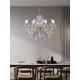 Searchlight chandelier Marie Therese, 8x60WxE14, 699-8