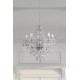 Searchlight chandelier Marie Therese, 5x60WxE14, 8885-5CL