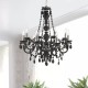 Searchlight chandelier Marie Therese, 8x60WxE14, 8888-8GY
