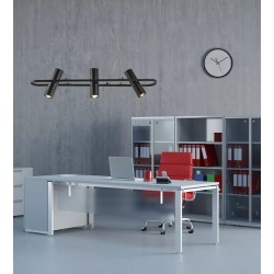 Searchlight pendant light Telescope 3xGU10x10W, 1893-3BK