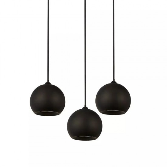 Searchlight pendant lamp Eindhoven 3x50WxGU10, 1014-3BK