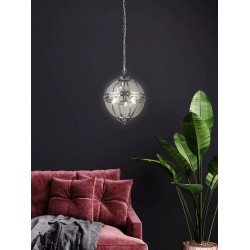 Searchlight pendant lamp Coronet, 3x60WxE14, 44213-3CC