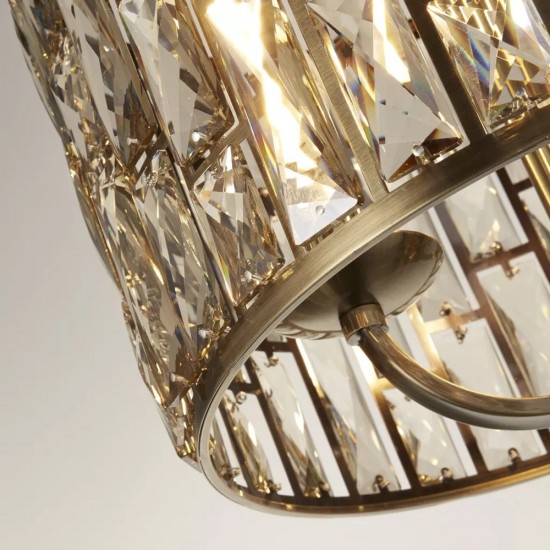 Searchlight pendant lamp Bijou, 3x60WxE14, 6583-3AB