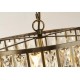 Searchlight pendant lamp Bijou, 5x60WxE14, 6585-5AB