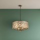 Searchlight pendant lamp Bijou, 8x60WxE14, 6588-8AB