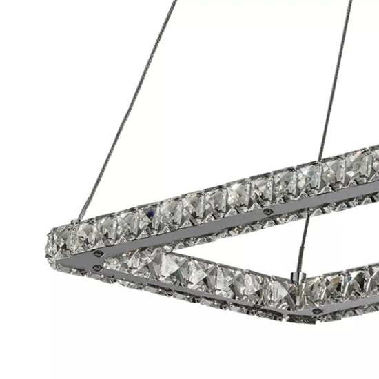 Searchlight pendant lamp Clover, 37.1WxLED, 7012CC