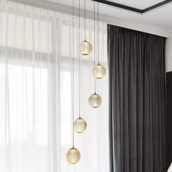 Searchlight piekaramais gaismeklis Allure LEDx21W, 1699lm, 51481-5SB