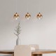 Searchlight Pendant Light Alchemy LED 12W, 870lm, 76410-3BK