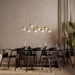 Searchlight piekaramais gaismeklis Alchemy LED 30W, 2929lm, 76410-8BK