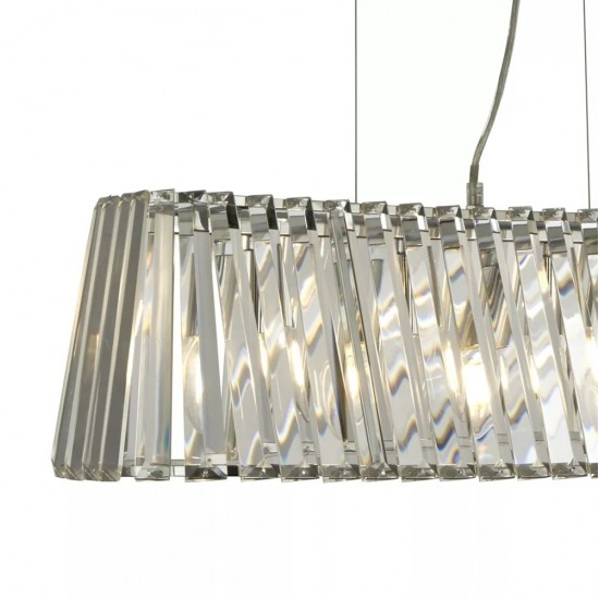 Searchlight pendant light Tiara 4xE14x40W, 2894-4CC