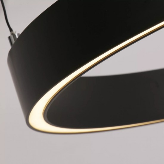 Searchlight pendant lamp Layla with gesture control 40.88W, LED, 30411BK