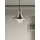 Searchlight pendant lamp Fisherman, 1x60WxE27, 4301SS