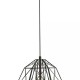 Searchlight pendant lamp Geometric Cage, 1x60WxE27, 7271BK
