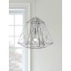 Searchlight pendant lamp Geometric Cage, 1x60WxE27, 7271CC