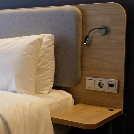 Searchlight wall LED light Flexy LED 66lm 2256BK