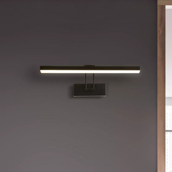 Searchlight wall LED light Rhodes LED 8.9W 370lm 79825-40BK