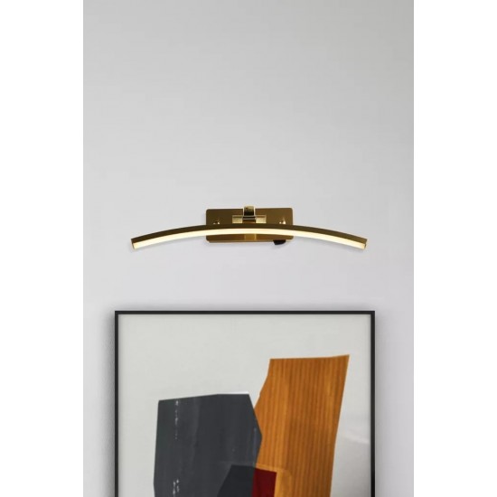 Searchlight wall LED light Santorini LED 8.2W 444lm 79821-40SB