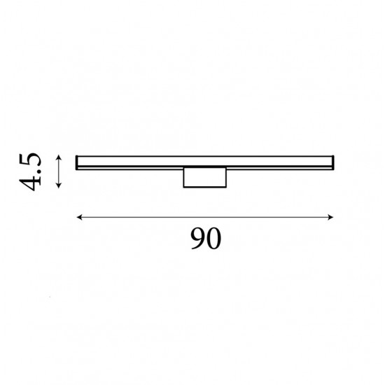 Searchlight wall LED light Veritas LED IP44 86431-90