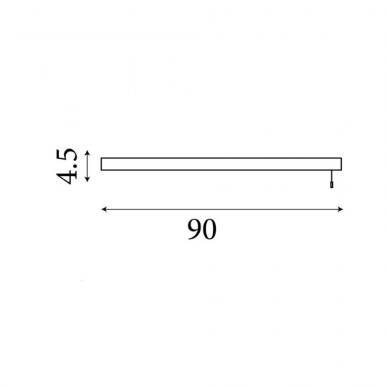 Searchlight wall LED light Venti LED IP44 86432-90