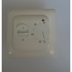 Built-in thermostats RTC70.26 with temperature range 5..+45°C with floor sensor, 16A