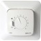 Built-in thermostats DEVIreg 530 with temperature range 5..+45°C with floor sensor and JUSSI frame, 15A, 140F1032