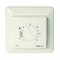 Built-in thermostats DEVIreg 531 with temperature range 5..+45°C with room sensor and JUSSI frame, 15A, 140F1036