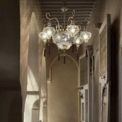 IDEAL LUX chandelier HAREM SP9, 116006