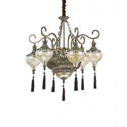 IDEAL LUX chandelier HAREM SP9, 116006