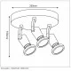 Lucide ceiling light JASTER-LED, 11903/15/30 Lucide ceiling light JASTER-LED, 11903/15/30