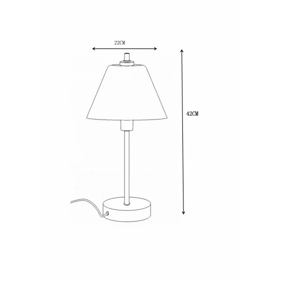 Lucide table lamp TOUCH, 12561/21/12 Lucide table lamp TOUCH, 12561/21/12