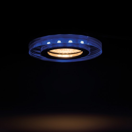 Kanlux spotlight with LED backlight SOREN O-BL, 24411