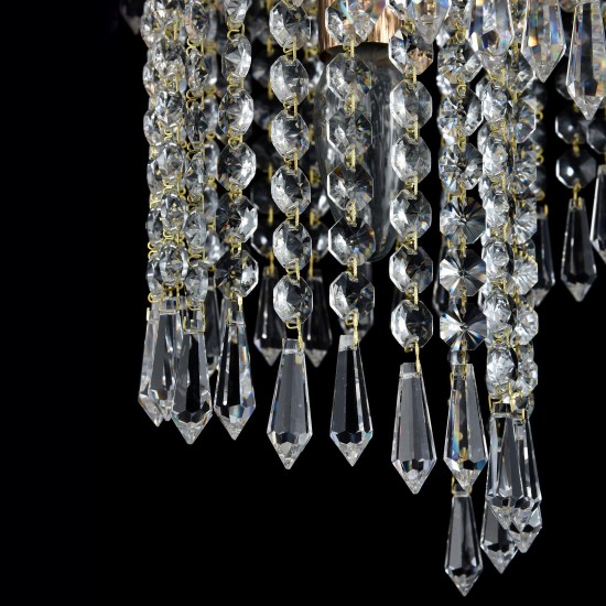Maytoni chandelier Cascade DIA522-CL-07-G